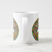 Chameleon Psychedelic Fantasy Jumbo-Tasse (Rückseite)
