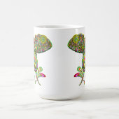 Chameleon Psychedelic Fantasy Kaffeetasse (Mittel)