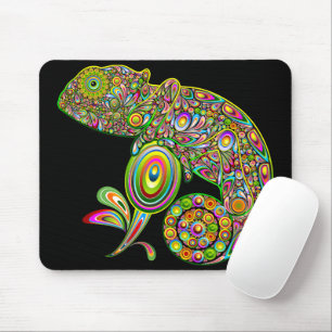 Chameleon Psychedelic Fantasy Mousepad