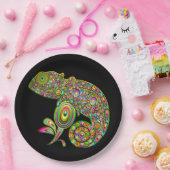 Chameleon Psychedelic Fantasy Pappteller (Party)