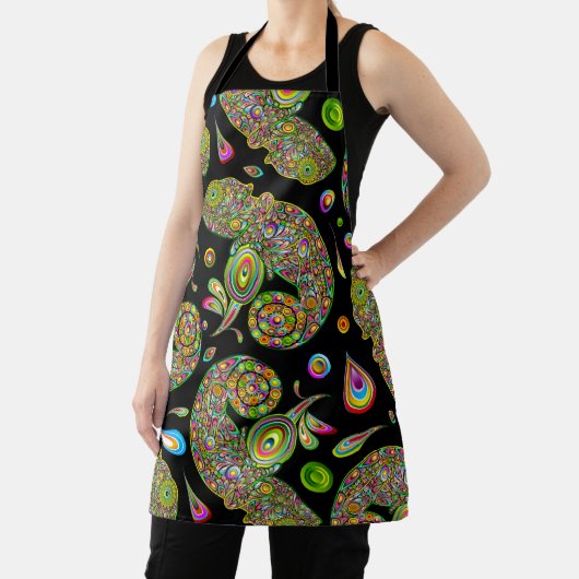 Chameleon Psychedelic Fantasy Schürze (InSitu)