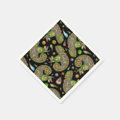 Chameleon Psychedelic Fantasy Serviette (Ecke)