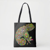 Chameleon Psychedelic Fantasy Tasche (Vorderseite)
