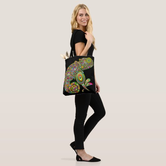 Chameleon Psychedelic Fantasy Tasche (Am Model)