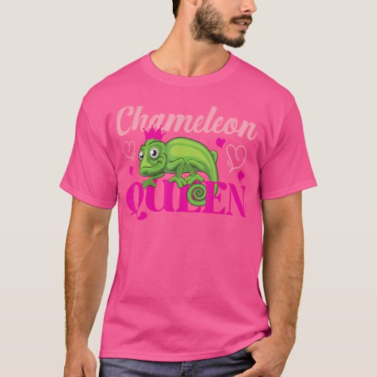 Chameleon Queen T-Shirt (Vorderseite)