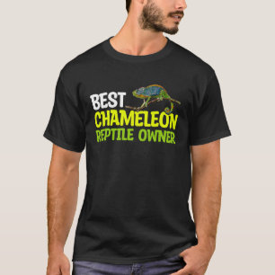 Chameleon Reptile Owner Pet Reptiles Graphic T-Shirt