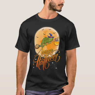 Chameleon Ride Witch Shotgun Vintag Chameleon Hal T-Shirt