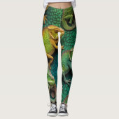 Chameleon Schönheit Leggings (Vorderseite)