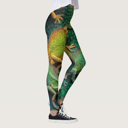 Chameleon Schönheit Leggings (Rechts)