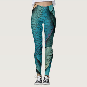 Chameleon Skin-Inspiriert Design Leggings