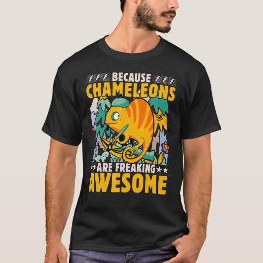 Chameleon Sprichwort 7 T-Shirt (Vorderseite)