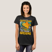 Chameleon Sprichwort 7 T-Shirt (Vorne ganz)