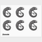 Chameleon Sticker (Blatt)