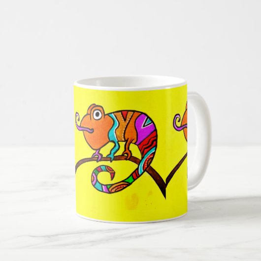 Chameleon Tasse (VorderseiteRechts)