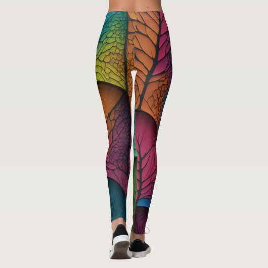 Chameleon Textur Leggings (Rückseite)