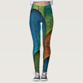 Chameleon Textur Leggings (Vorderseite)