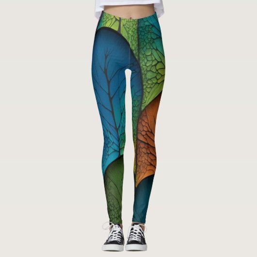 Chameleon Textur Leggings (Vorderseite)