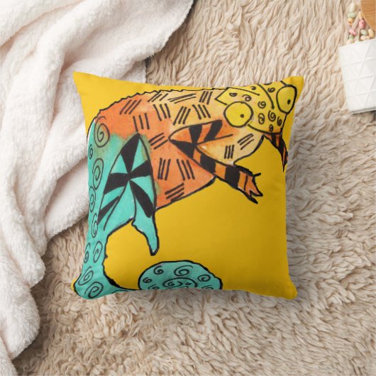 Chameleon Tinte Kissen (Decke)