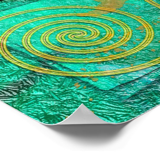 CHAMELEON VERÄNDERN POSTER (Ecke)