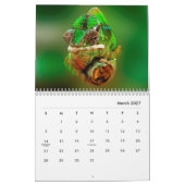 Chameleon Wall Calendar Kalender (Mär 2027)