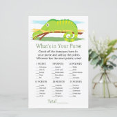 Chameleon Was ist in deinem Handyspiel Babydusche? (Stehend Vorderseite)