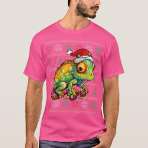 Chameleon Wear Weihnachtsmannmütze Xmas Chameleon T-Shirt