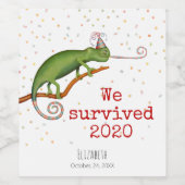 Chameleon Weinetikett (Einzelnes Label)