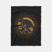 Chameleon Wildlife Conservation Animal Reptile Lov Fleecedecke (Vorderseite)