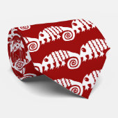 Chameleon, zeichnend Afrikaner Krawatte (Gerollt)