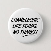 Chameleonic Lebensformen Button (Vorderseite)
