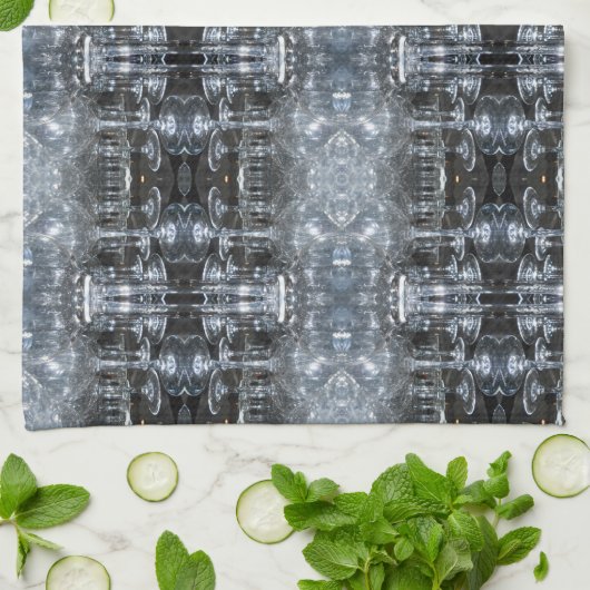 Chameleonische Untersuchung Geschirrtuch (Gefaltet)