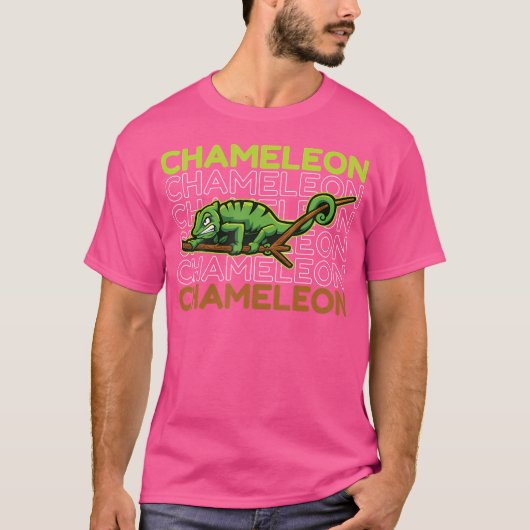 Chameleons Lizard Chameleon Lover T-Shirt (Vorderseite)