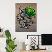 Chameleozoid Poster (Heimbüro)