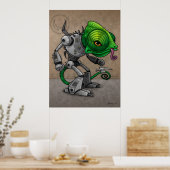 Chameleozoid Poster (Küche)