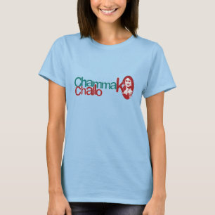 Chammak Challo schönes Mädchen im Hindi T-Shirt