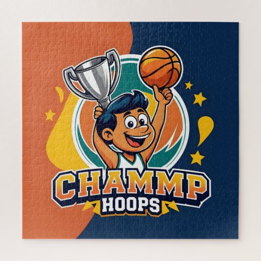 Chammp Hoops Siegpuzzle Puzzle (Vertikal)