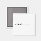 Chamo Magnet (Vorderseite/Rückseite)
