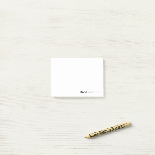 Chamo Post-it Notes Klebezettel (Auf Schreibtisch)