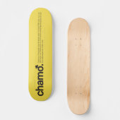 Chamo Skateboard (Vorderseite)
