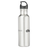 Chamo Stainless Steel Water Flasche Edelstahlflasche (Rückseite)