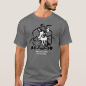 Chamois in Chamonix Custom French Alpine T-Shirt (Vorderseite)