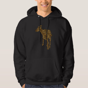 Chamois Leopard Print Goat Hoodie