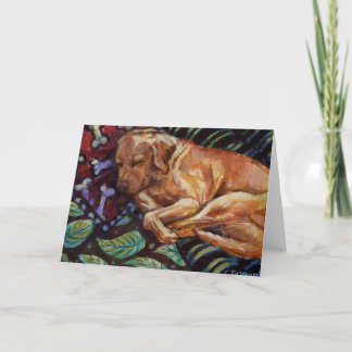 Chamois Sleeps Karte