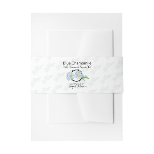 Chamomile Artisan Soap Band Packung (Vorderseite Beispiel)