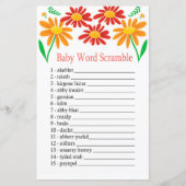 Chamomile Baby Wortspiel (Vorderseite)
