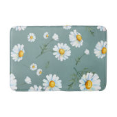 Chamomile-Blume-Muster Badematte (Vorderseite)