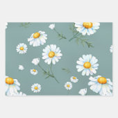 Chamomile-Blume-Muster Geschenkpapier Set (Vorderseite 2)