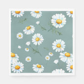 Chamomile-Blume-Muster Serviette (Vorderseite)