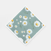 Chamomile-Blume-Muster Serviette (Ecke)