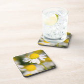 Chamomile Blume nah-up, Ungarn Untersetzer (Rechte Seite)